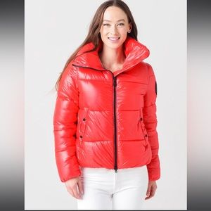 Save The Duck Red Isla Puffer